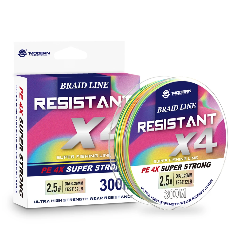 Modern 300M Multifilament Fishing Line 4 Strands Braided Wire All for Fishing Summer Tackle Linha De Pesca Pêche Carpe
Modern 300M Multifilament Fishing Line 4 Strands Braided Wire All for Fishing Summer Tackle Linha De Pesca Pêche Carpe