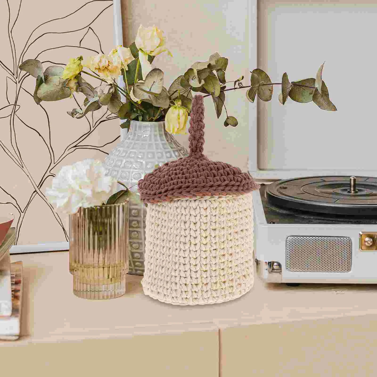 Rope Acorn Basket Storage Cotton Sundry Baskets Desktop Snack Woven Small Household Holder Child Home Supplies Weaving
Rope Acorn Basket Storage Cotton Sundry Baskets Desktop Snack Woven Small Household Holder Child Home Supplies Weaving