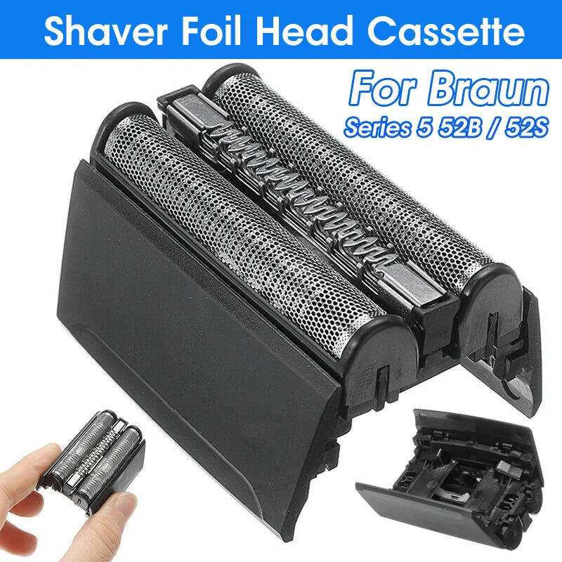 Replacement Electric Shaver Blade Foil Head Accessories For Braun 52B 52S Series 5 5070 5090 Razor Shaving Tool Cutter
Replacement Electric Shaver Blade Foil Head Accessories For Braun 52B 52S Series 5 5070 5090 Razor Shaving Tool Cutter