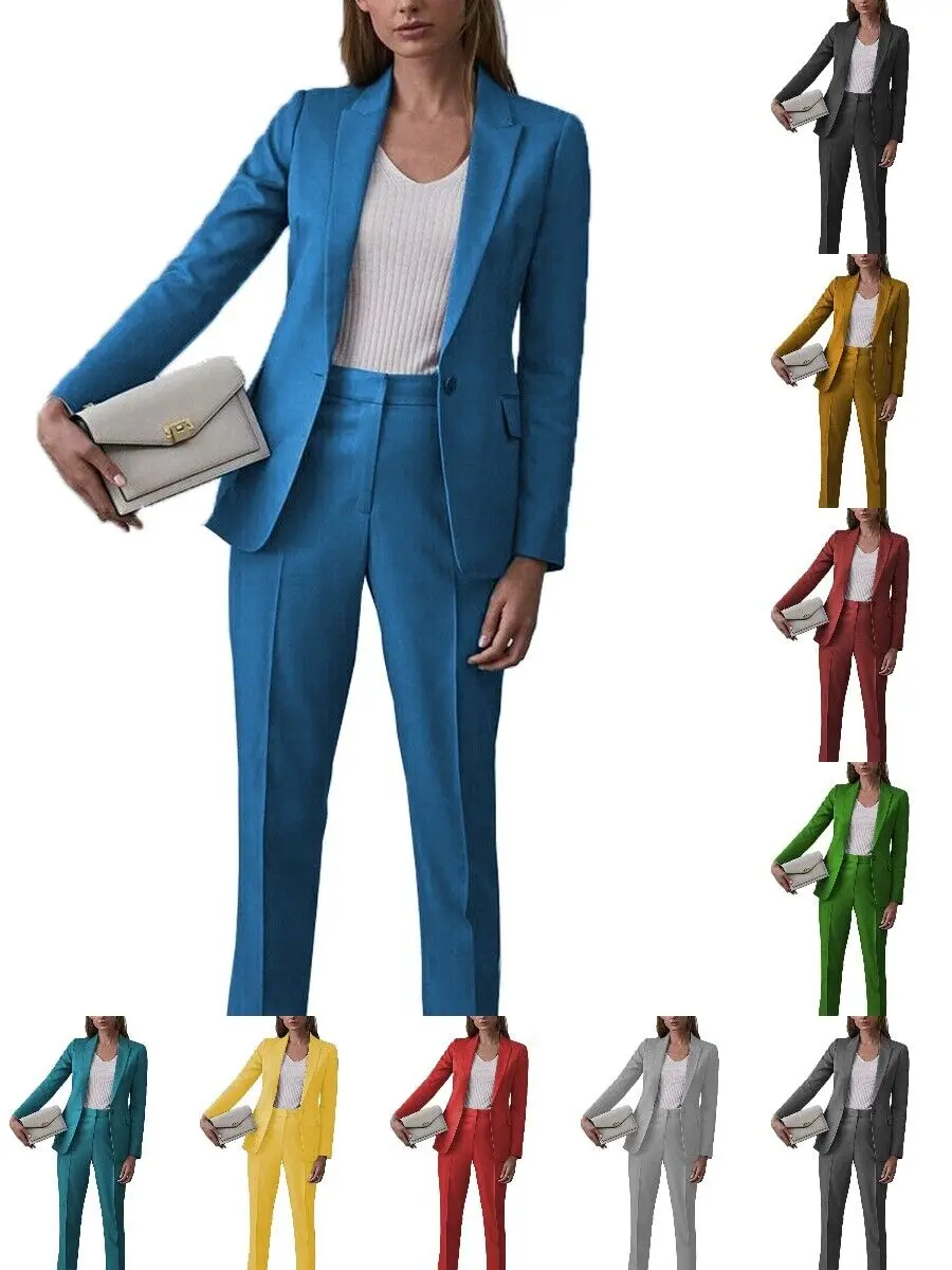 Business Damen 2 teilig Anzug Jacke Blazer Brautjungfern Wolle Hochzeit Slimline Workwear
Business Damen 2 teilig Anzug Jacke Blazer Brautjungfern Wolle Hochzeit Slimline Workwear
