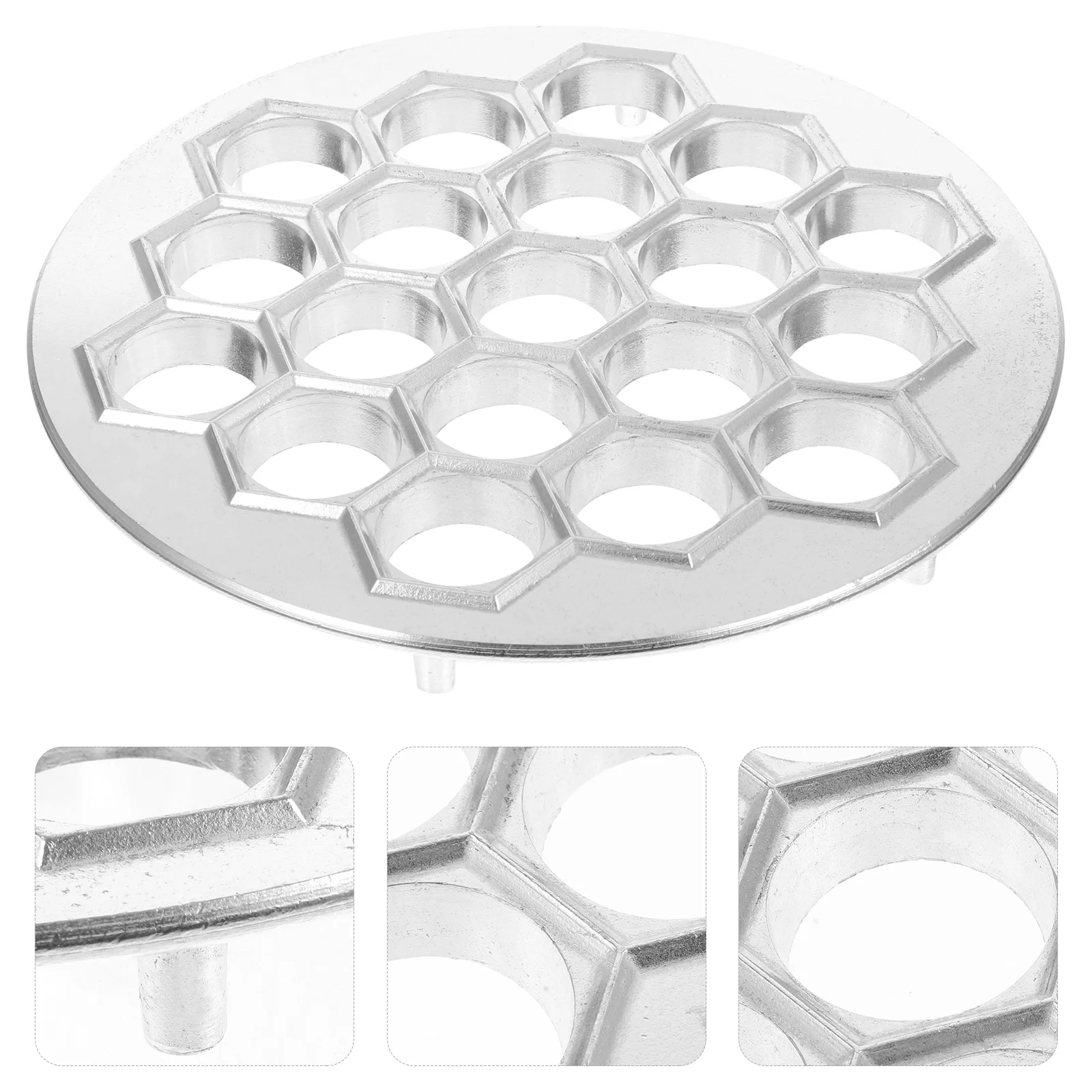Dumpling Making Mold Reusable Pelmeni Maker Mould Squeezer Aluminum Alloy Multi-holes
Dumpling Making Mold Reusable Pelmeni Maker Mould Squeezer Aluminum Alloy Multi-holes