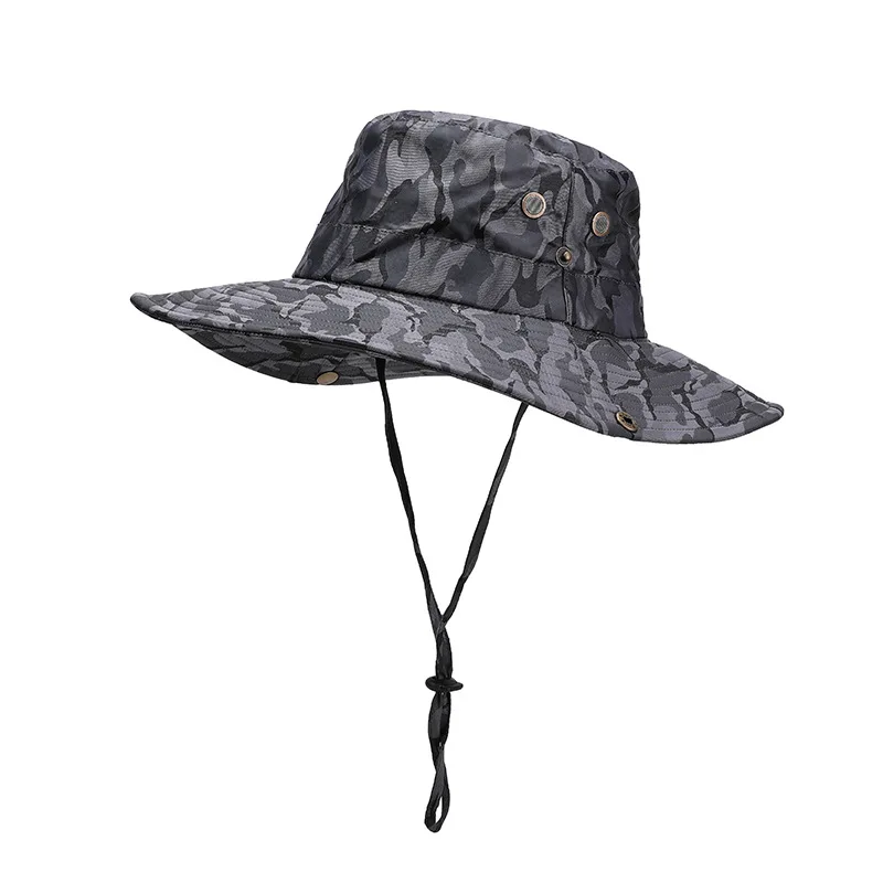 Summer Hat Men Fisherman With String Sunshine Protection Wide Brim Breathable Climbing Hiking Holiday Cap Outdoor Accessory
Summer Hat Men Fisherman With String Sunshine Protection Wide Brim Breathable Climbing Hiking Holiday Cap Outdoor Accessory