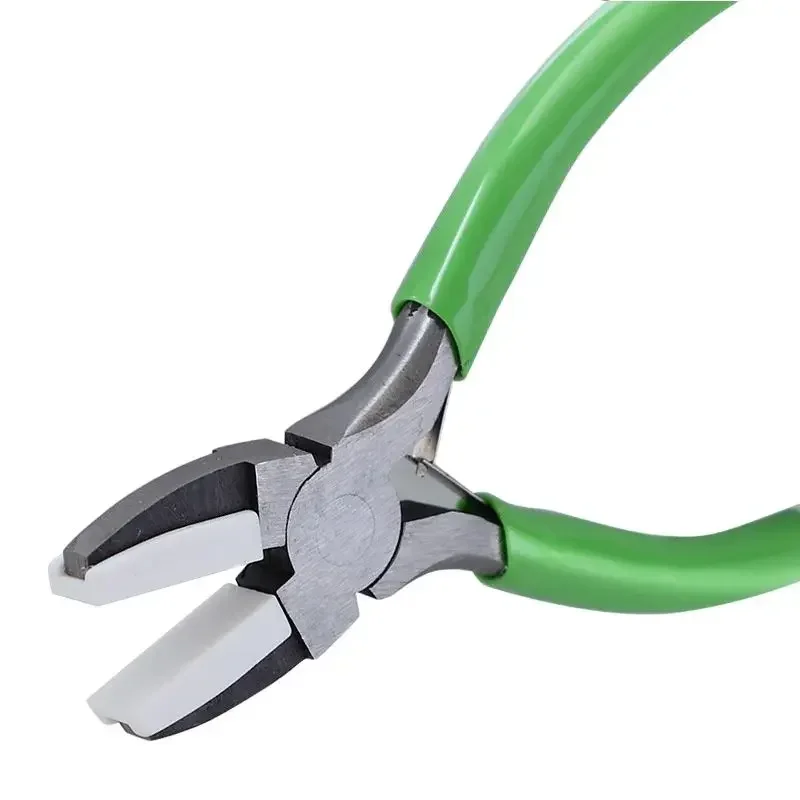 

Nylon Jaw Pliers Carbon Steel Nose Plier For Jewelry Bending Beading Pliers Polishing Handmade Jewelry Making Craft Tools