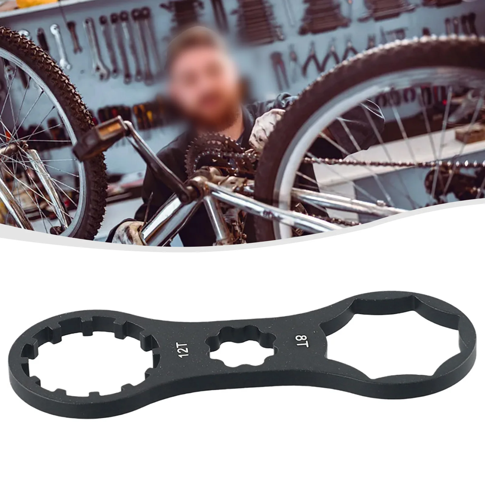 Bicycle Removal Wrench Cycling Black Bottom Bracket Repair Tools Aluminum Alloy Bicycle Wrench Bike Spanner Tool
Bicycle Removal Wrench Cycling Black Bottom Bracket Repair Tools Aluminum Alloy Bicycle Wrench Bike Spanner Tool