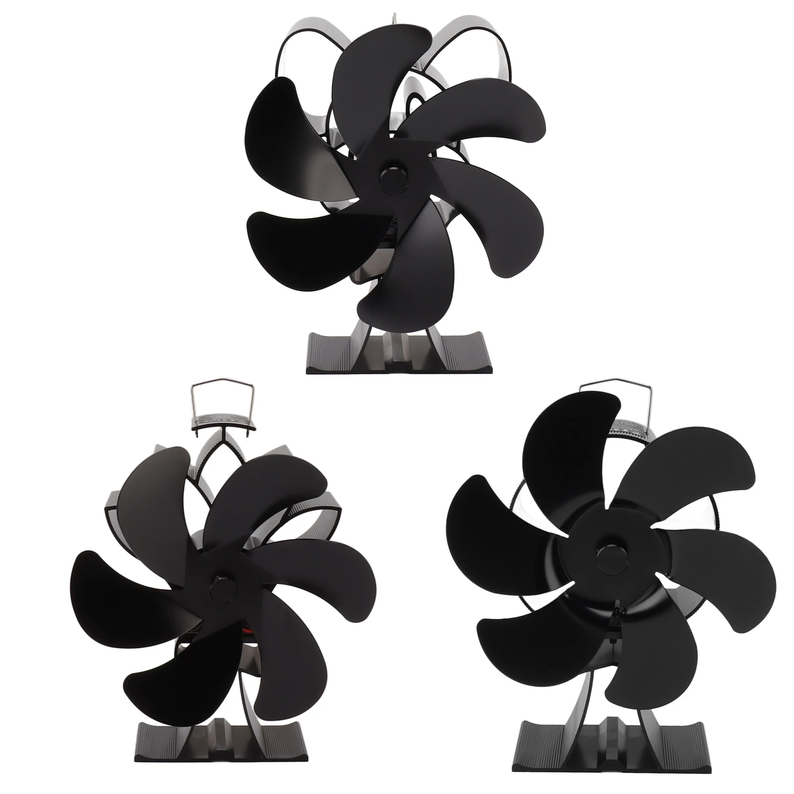 6 Blade Stove Fan Wall-Mounted Heat Powered Fireplace Fan Chimney Single-head Eco-fan With Clamp Home Efficient Heat Distribute
6 Blade Stove Fan Wall-Mounted Heat Powered Fireplace Fan Chimney Single-head Eco-fan With Clamp Home Efficient Heat Distribute