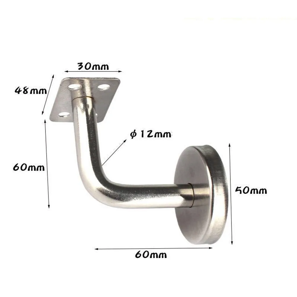 Wall Mounted Handrail Bracket Grit Holder Rail Support Silver Stainless Steel Stair Wall Brackets Sale Durable
Wall Mounted Handrail Bracket Grit Holder Rail Support Silver Stainless Steel Stair Wall Brackets Sale Durable