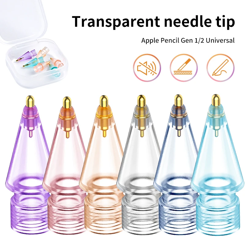 Clear Replacement Tips For Apple Pencil 12 Gen Tips Pen Tips For Apple Pencil 1st 2nd Generation for iPad Transparent Stylus Nib
Clear Replacement Tips For Apple Pencil 12 Gen Tips Pen Tips For Apple Pencil 1st 2nd Generation for iPad Transparent Stylus Nib