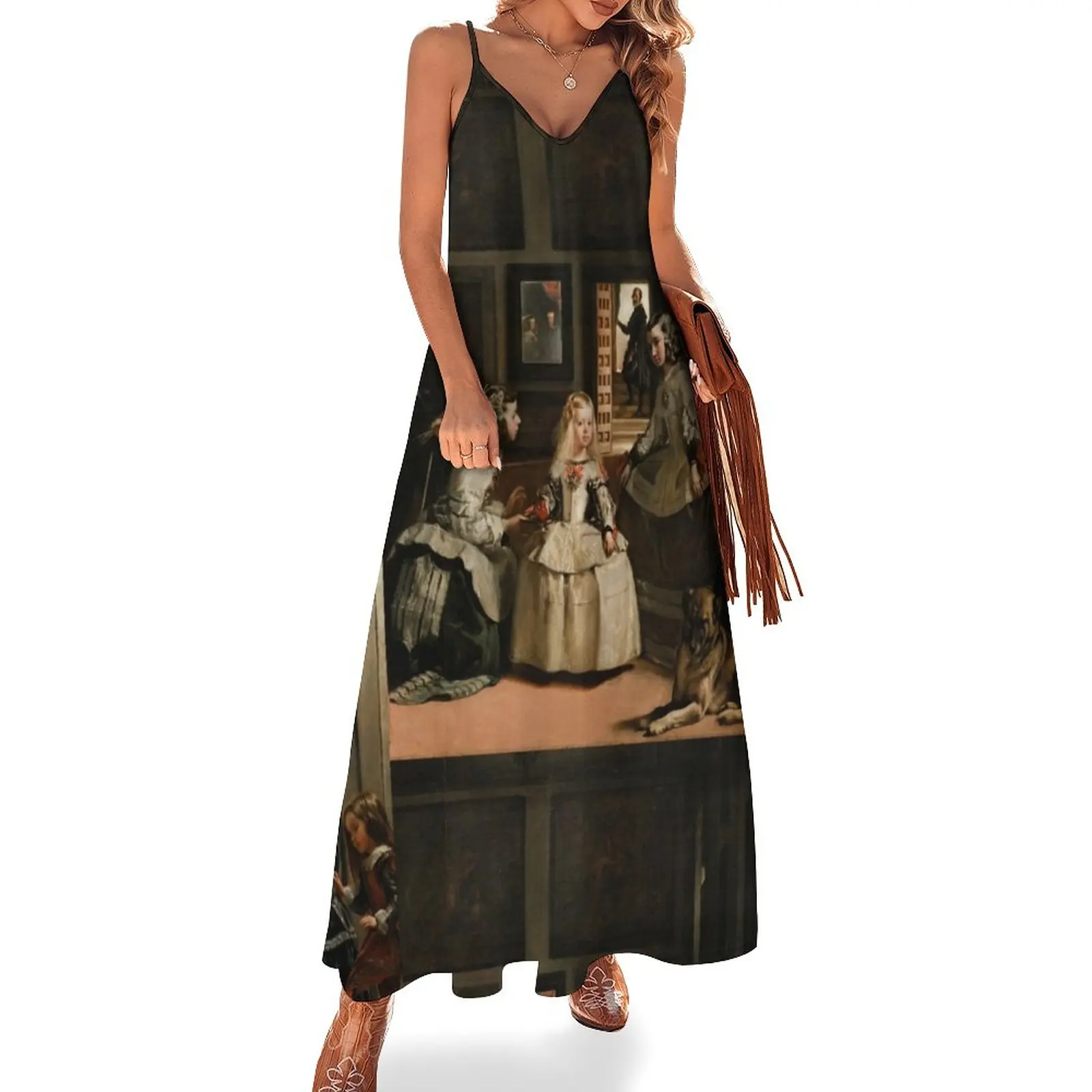 Las Meninas Diego Velazquez Sleeveless Dress Womens dresses Aesthetic clothing clothes elegant party dresses for women 2024
Las Meninas Diego Velazquez Sleeveless Dress Womens dresses Aesthetic clothing clothes elegant party dresses for women 2024