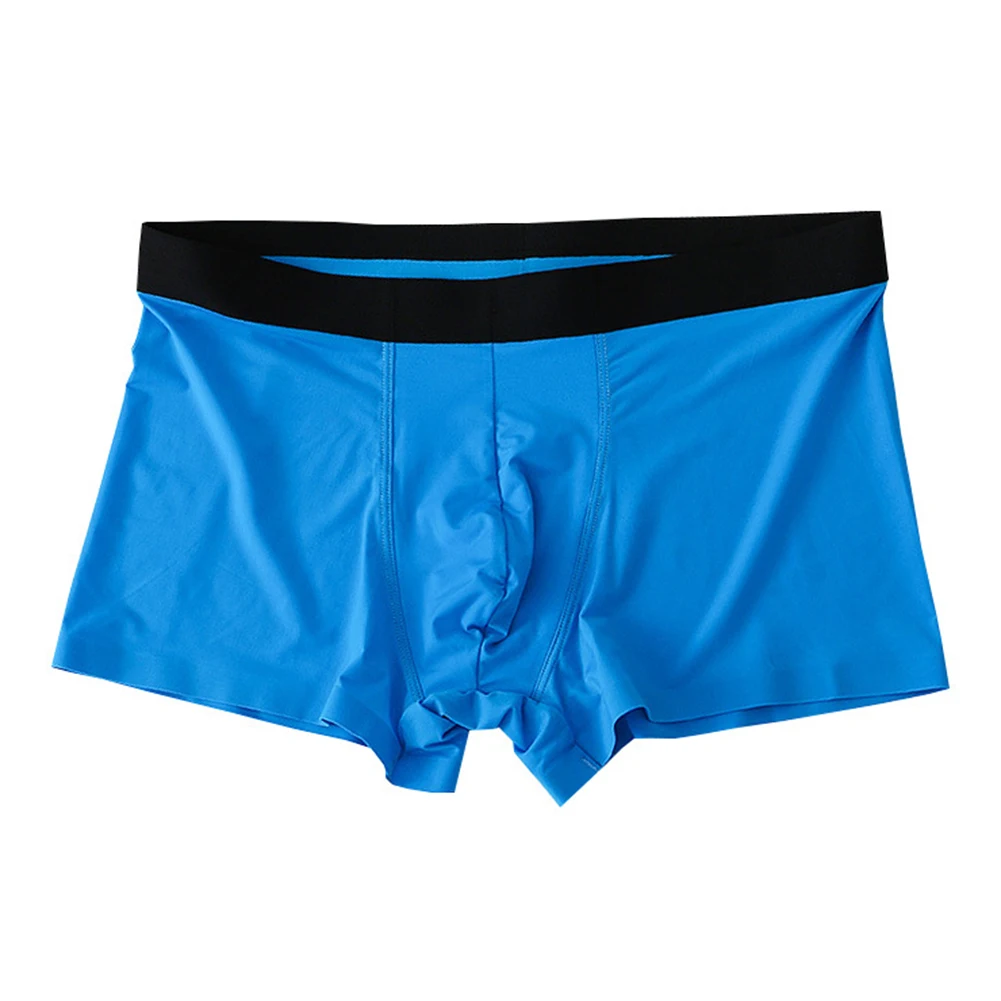 Men Ice Silk Boxers Underwear Ultra Thin Seamless Underpants Solid Silky Panties Breath Elasticity Briefs Loose Soft Underpants
Men Ice Silk Boxers Underwear Ultra Thin Seamless Underpants Solid Silky Panties Breath Elasticity Briefs Loose Soft Underpants