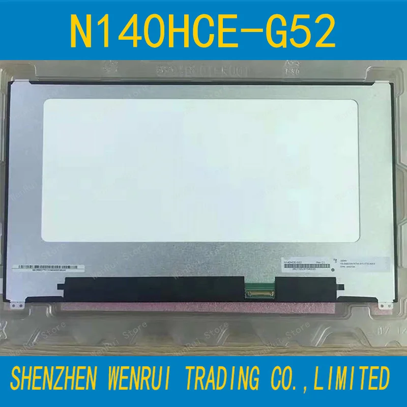 14.0"LED LCD Screen N140HCE-G52 Rev.C1 048DGW For Dell 1920x1080 FHD Display eDP
14.0"LED LCD Screen N140HCE-G52 Rev.C1 048DGW For Dell 1920x1080 FHD Display eDP