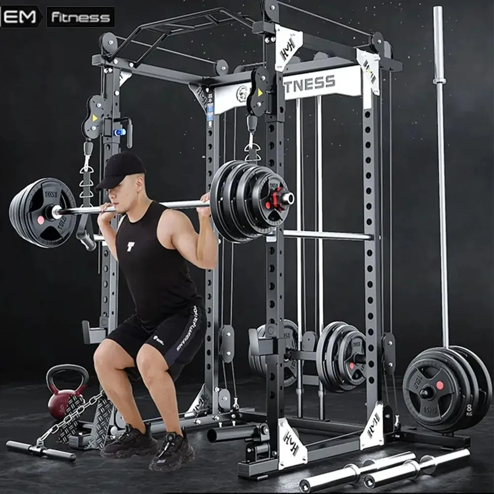 best selling fitness equipment multi functional trainer Multi function Smith Machine Cable Crossover
best selling fitness equipment multi functional trainer Multi function Smith Machine Cable Crossover
