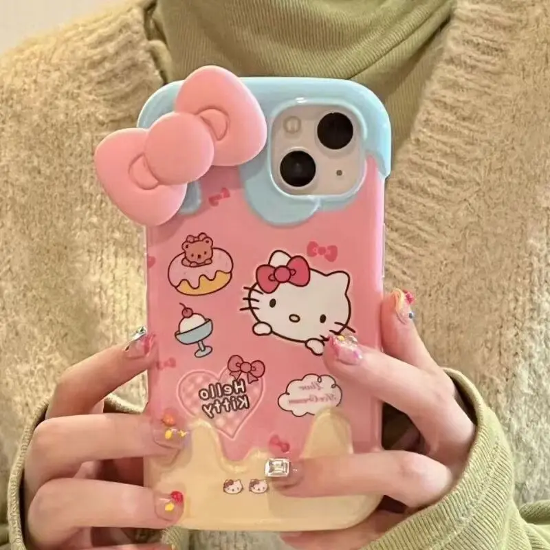 Hello Kitty Phone Case Sanrio Kawaii Anime Suit for iPhone14Promax Mini Xr Xsmax Apple Shell Anti-Fall Gift for Girl
Hello Kitty Phone Case Sanrio Kawaii Anime Suit for iPhone14Promax Mini Xr Xsmax Apple Shell Anti-Fall Gift for Girl
