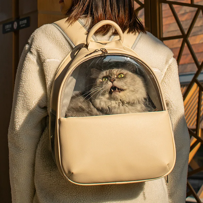 Carrier for Cat with Window Cat Backpack Transparent Pet Cat Carrier Bag Space Capsule Cage Transport Pet Backpack for Small Dog
Carrier for Cat with Window Cat Backpack Transparent Pet Cat Carrier Bag Space Capsule Cage Transport Pet Backpack for Small Dog