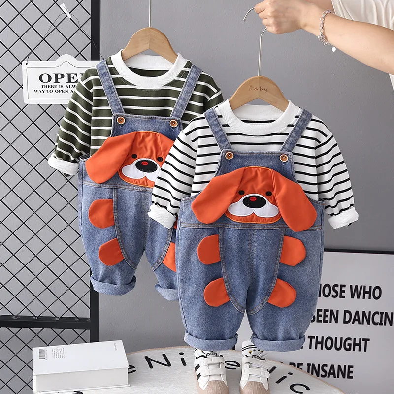 New Children's Clothing Baby Long Sleeve Two Piece Set 1-4 Year Old Girl Spring and Autumn New Cartoon Leisure Sports Suit
New Children's Clothing Baby Long Sleeve Two Piece Set 1-4 Year Old Girl Spring and Autumn New Cartoon Leisure Sports Suit