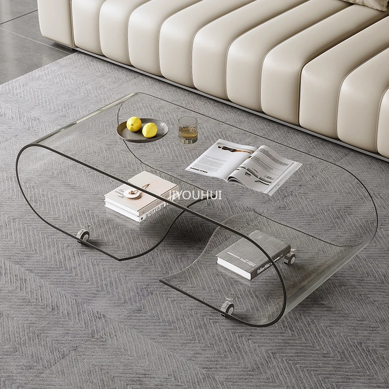 Breakfast Transparent Coffee Tables Glass Oval Free Shipping Waterproof Coffee Table Japanese Design Table Basse Home Furniture
Breakfast Transparent Coffee Tables Glass Oval Free Shipping Waterproof Coffee Table Japanese Design Table Basse Home Furniture