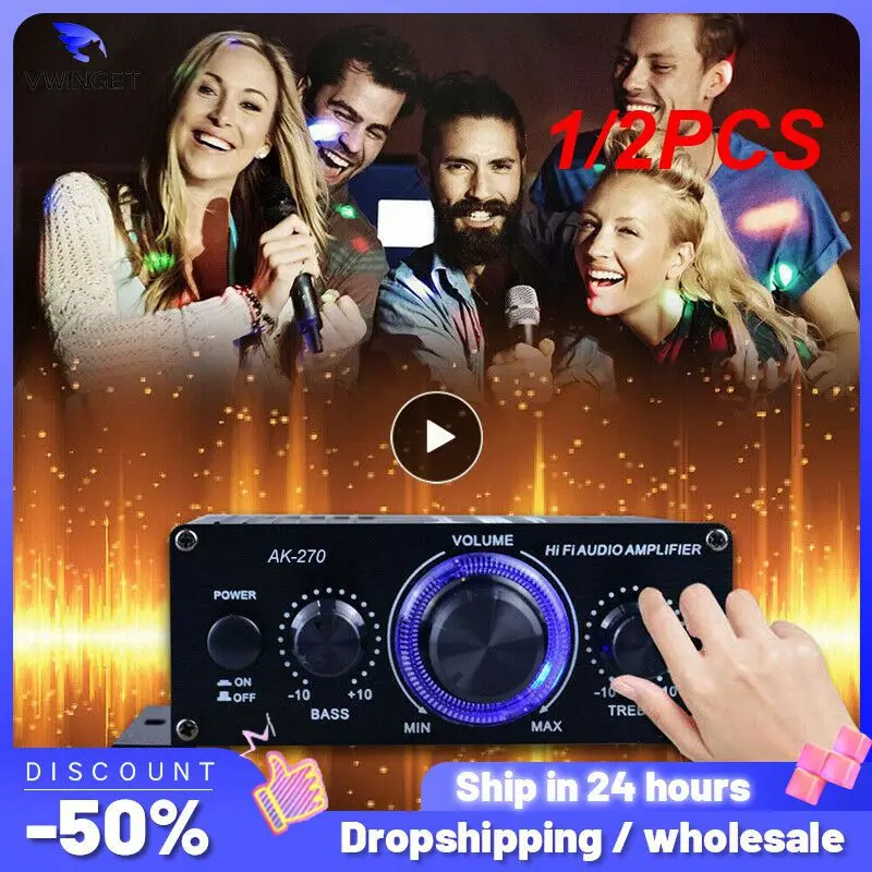 1/2 шт. цифровой домашний усилитель мощности, усилитель звука, Hi-Fi стерео сабвуфер, музыкальный плеер, усилитель звука, FM-радио, микрофон, для автомобиля и дома
1/2 шт. цифровой домашний усилитель мощности, усилитель звука, Hi-Fi стерео сабвуфер, музыкальный плеер, усилитель звука, FM-радио, микрофон, для автомобиля и дома