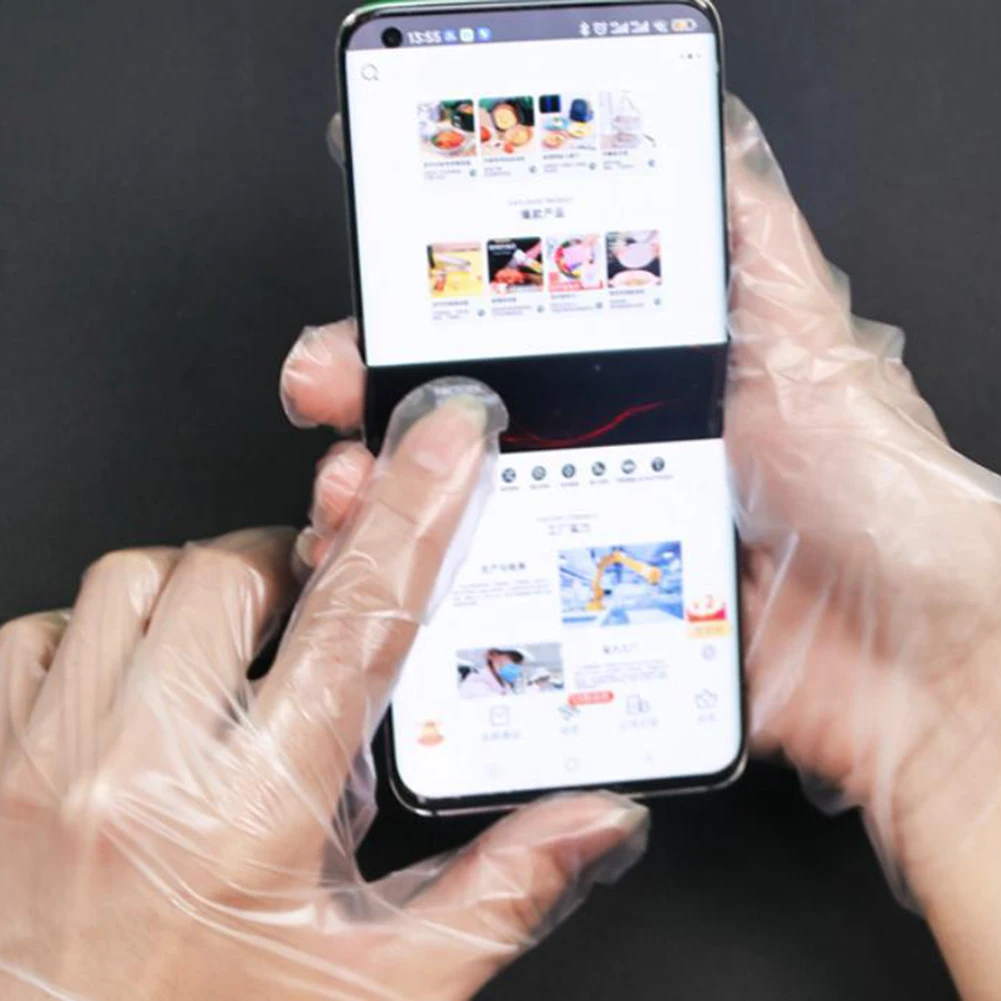 100PCS Transparent TPE Gloves, Food Grade Protective Film Gloves, Protects Hands from Corrosion, Non Toxic and Non Allergenic
100PCS Transparent TPE Gloves, Food Grade Protective Film Gloves, Protects Hands from Corrosion, Non Toxic and Non Allergenic