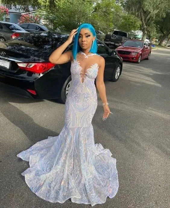 White Tulle Neck Long Prom Dresses Mermaid Corset Lace Up Prom Gowns Evening Wedding Party Dress Custom Made
White Tulle Neck Long Prom Dresses Mermaid Corset Lace Up Prom Gowns Evening Wedding Party Dress Custom Made