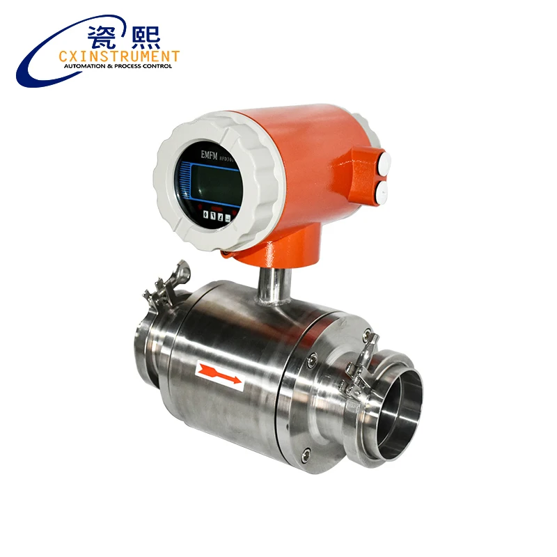 EMFM15 Food Grade 316L Magnetic Water Milk Molasses Electromagnetic Flow Meter Price
EMFM15 Food Grade 316L Magnetic Water Milk Molasses Electromagnetic Flow Meter Price