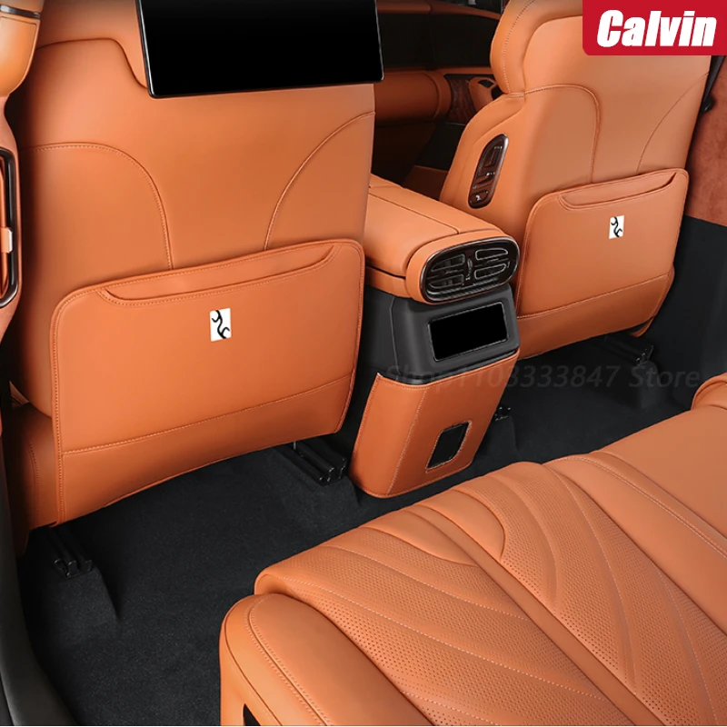 

For Look Up U8 Special Seat Anti-kick Pad Protective Cover Armrest Box Rear Seat Back Protective Pad Car Interior Accesorios