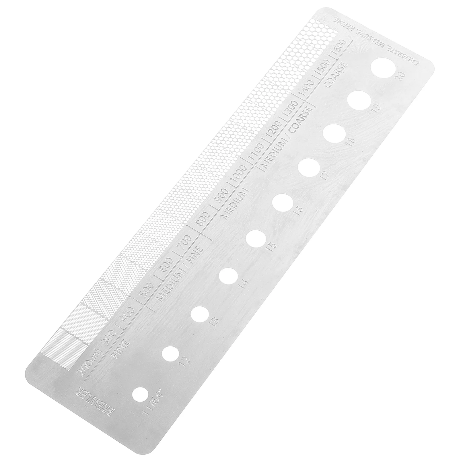 Stainless Steel Coffee Grind Measure Measuring Tool For Coffee Grind Size Coffee Grind Size Ruler Coffee Bean Accessory
Stainless Steel Coffee Grind Measure Measuring Tool For Coffee Grind Size Coffee Grind Size Ruler Coffee Bean Accessory