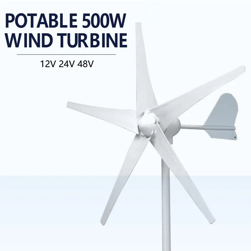Good 24V 48V Wind Turbine Generator 500W DC 12V 5 Blade 650MM vs Windmill Controller for Marine RV Homes or Industrial Energy CE
Good 24V 48V Wind Turbine Generator 500W DC 12V 5 Blade 650MM vs Windmill Controller for Marine RV Homes or Industrial Energy CE