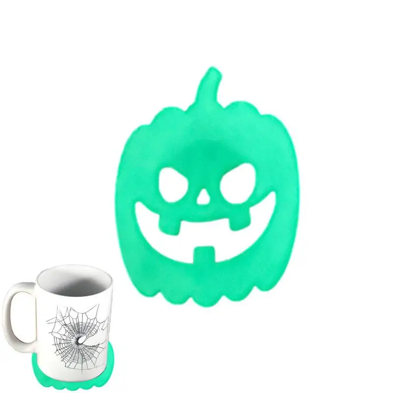 Pumpkin Coaster Silicone Mug Mat Luminous Halloween Coaster For Coffee Drinks Tabletop Protection Mat For Bar Club Party
Pumpkin Coaster Silicone Mug Mat Luminous Halloween Coaster For Coffee Drinks Tabletop Protection Mat For Bar Club Party