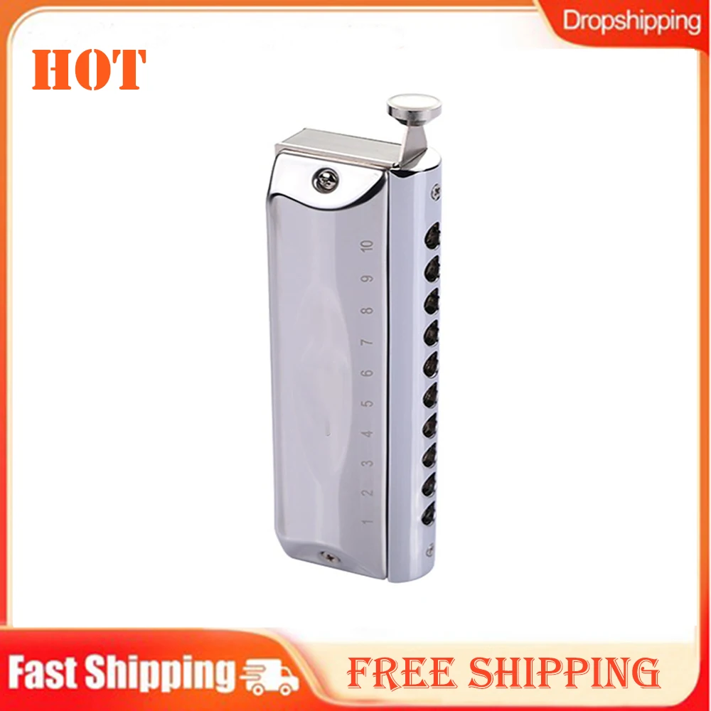 Chromatic Harmonica Harmonica 10 Holes 40 Tones Gift Metal Mouth Musical Instruments Organ With Cleaning Cloth
Chromatic Harmonica Harmonica 10 Holes 40 Tones Gift Metal Mouth Musical Instruments Organ With Cleaning Cloth