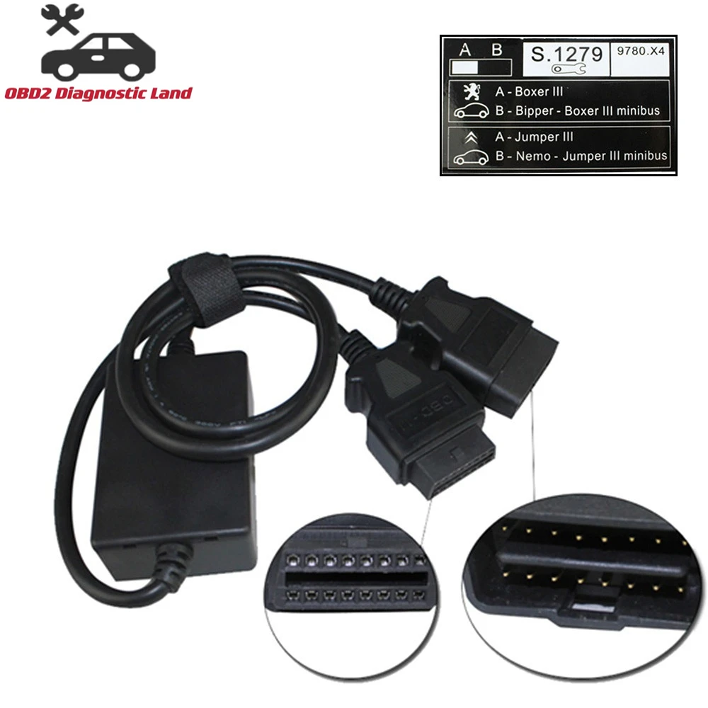 High Quality S.1279 Lexia PP2000 Diagnostic Connector For Car Boxer Jumper III Professional For Peugeot Citroen Repair Tool
High Quality S.1279 Lexia PP2000 Diagnostic Connector For Car Boxer Jumper III Professional For Peugeot Citroen Repair Tool
