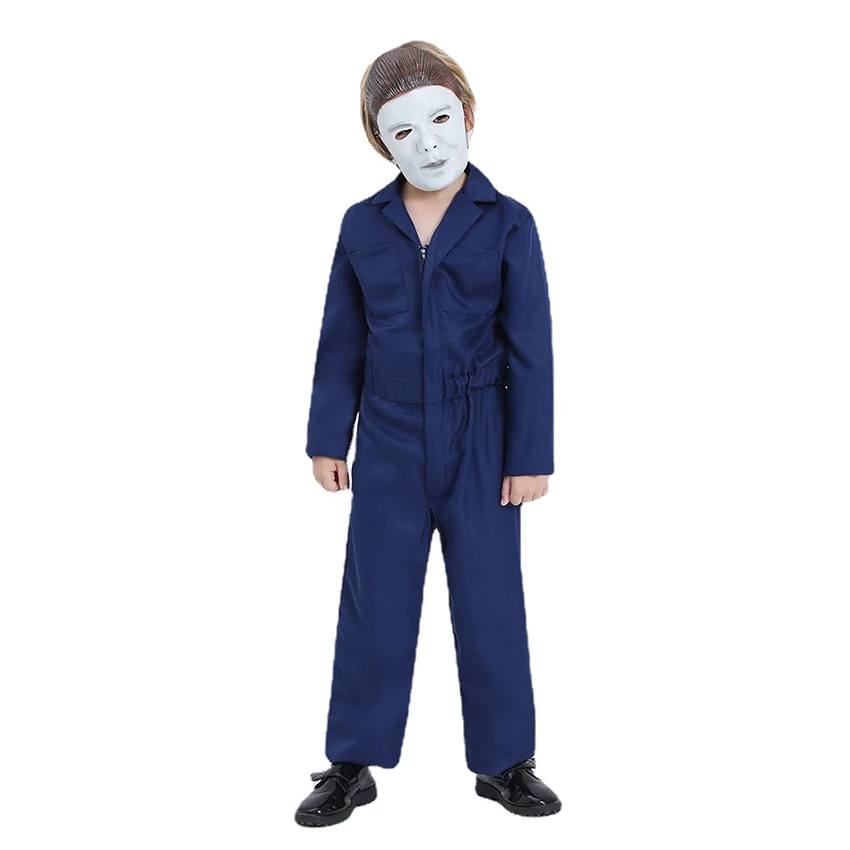 Michael Myers Cosplay Anime Jumpsuit Fancy Party Dress Horror Gothic Halloween Costume for Kids Mask Carnival Festival Suit
Michael Myers Cosplay Anime Jumpsuit Fancy Party Dress Horror Gothic Halloween Costume for Kids Mask Carnival Festival Suit