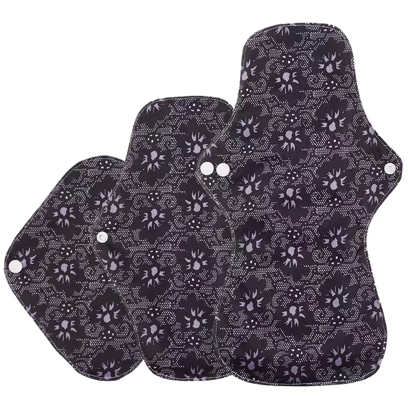 Lady Care Washable Panty Liner Reusable Sanitary Towels Bamboo Charcoal Women's Menstrual Cotton Pads For Monthly Period Relief
Lady Care Washable Panty Liner Reusable Sanitary Towels Bamboo Charcoal Women's Menstrual Cotton Pads For Monthly Period Relief
