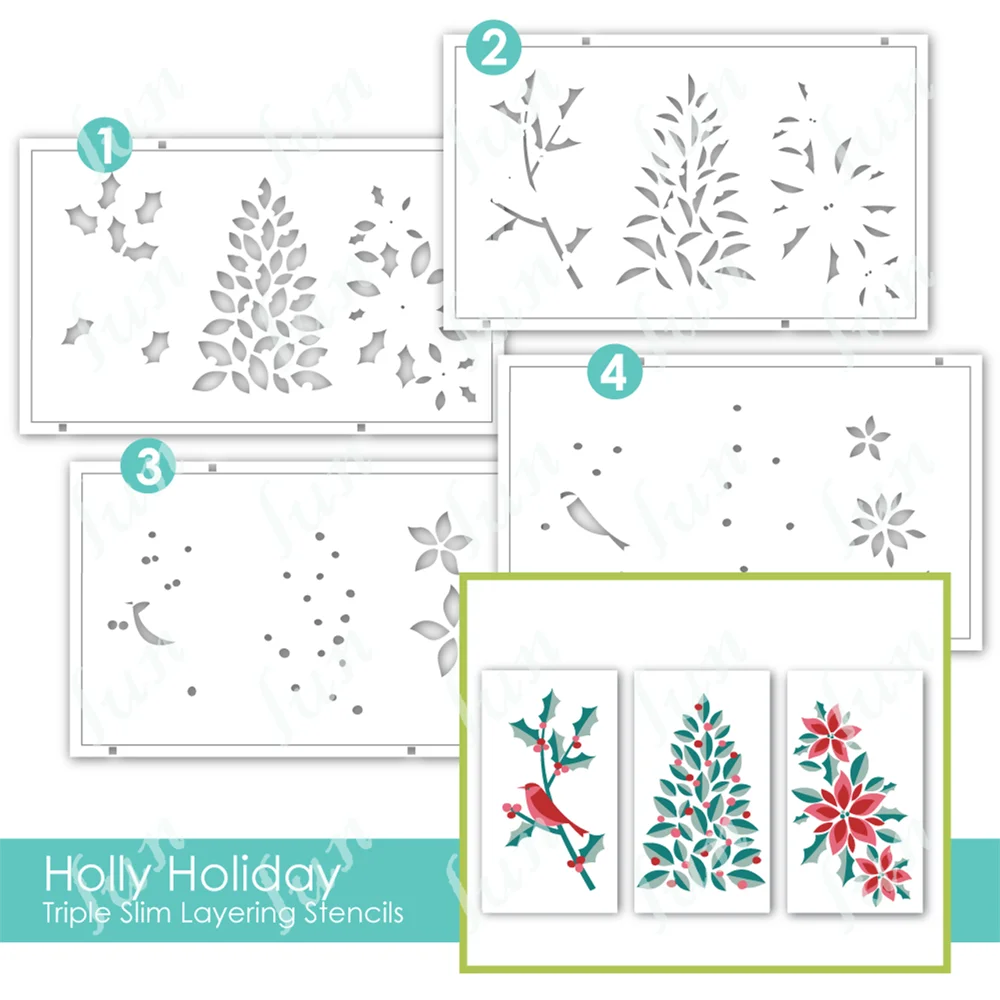 Праздничный тройной тонкий многослойный трафарет Holly, наборы для изготовления бумажных карт, шаблон для тиснения, товары для рукоделия, аль...
Праздничный тройной тонкий многослойный трафарет Holly, наборы для изготовления бумажных карт, шаблон для тиснения, товары для рукоделия, аль...