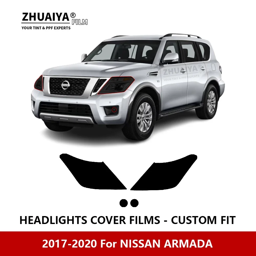 Для NISSAN ARMADA 2017-2020, автомобильная внешняя фара с защитой от царапин PPF, предварительно отрезанная защитная пленка, ремонтная пленка, автомобильные наклейки, аксессуары
Для NISSAN ARMADA 2017-2020, автомобильная внешняя фара с защитой от царапин PPF, предварительно отрезанная защитная пленка, ремонтная пленка, автомобильные наклейки, аксессуары