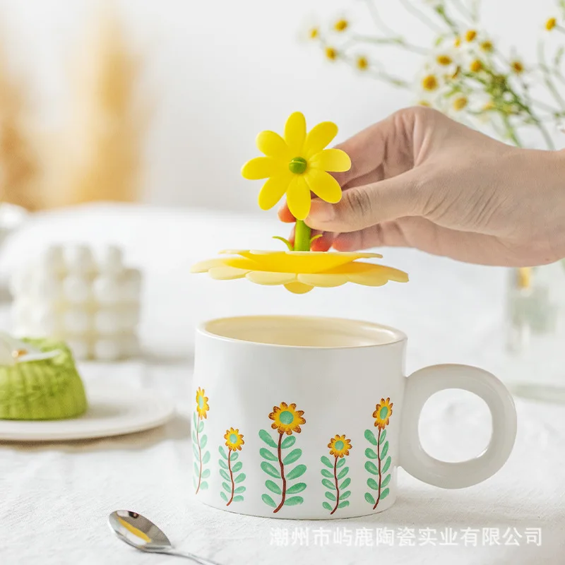 Creative Flower Ceramic Cup Lovely Mug with Lid Tea Cup Coffee Cup Coffee Cup Mugs Coffee Cups Kawaii Cup Tumbler Tea Cup Set
Creative Flower Ceramic Cup Lovely Mug with Lid Tea Cup Coffee Cup Coffee Cup Mugs Coffee Cups Kawaii Cup Tumbler Tea Cup Set