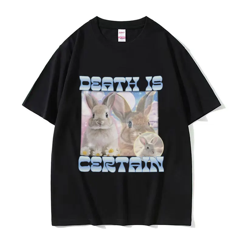 Футболка мужская оверсайз с забавным кроликом из хлопка, повседневная винтажная тенниска в стиле унисекс, модная майка, уличная одежда
Футболка мужская оверсайз с забавным кроликом из хлопка, повседневная винтажная тенниска в стиле унисекс, модная майка, уличная одежда