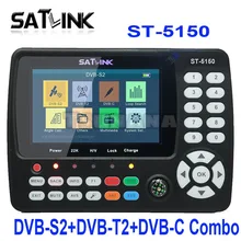 Original Satlink ST-5150 Satellite Finder Sat DVB-S2 DVB-T2 DVB-C HD Combo Meter H.265 HEVC MPEG-4 QPSK 8PSK 16APSK 4.3 inch TFT
Original Satlink ST-5150 Satellite Finder Sat DVB-S2 DVB-T2 DVB-C HD Combo Meter H.265 HEVC MPEG-4 QPSK 8PSK 16APSK 4.3 inch TFT
