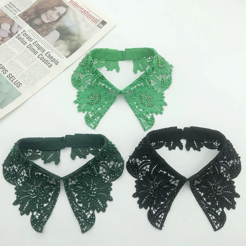 Ladies Dress Fake Collar for Women Lapel Blouse Detachable Collar Girls Vintage Lace Neck False Blouse Tops Collar Decor
Ladies Dress Fake Collar for Women Lapel Blouse Detachable Collar Girls Vintage Lace Neck False Blouse Tops Collar Decor