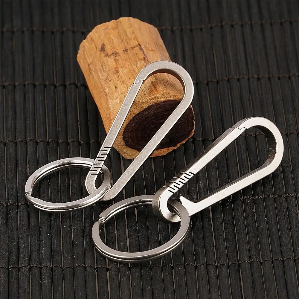 Super Lightweight Real Titanium Alloy New Multistyles Key Rings Buckle Pendant Male Creativity Gift
Super Lightweight Real Titanium Alloy New Multistyles Key Rings Buckle Pendant Male Creativity Gift