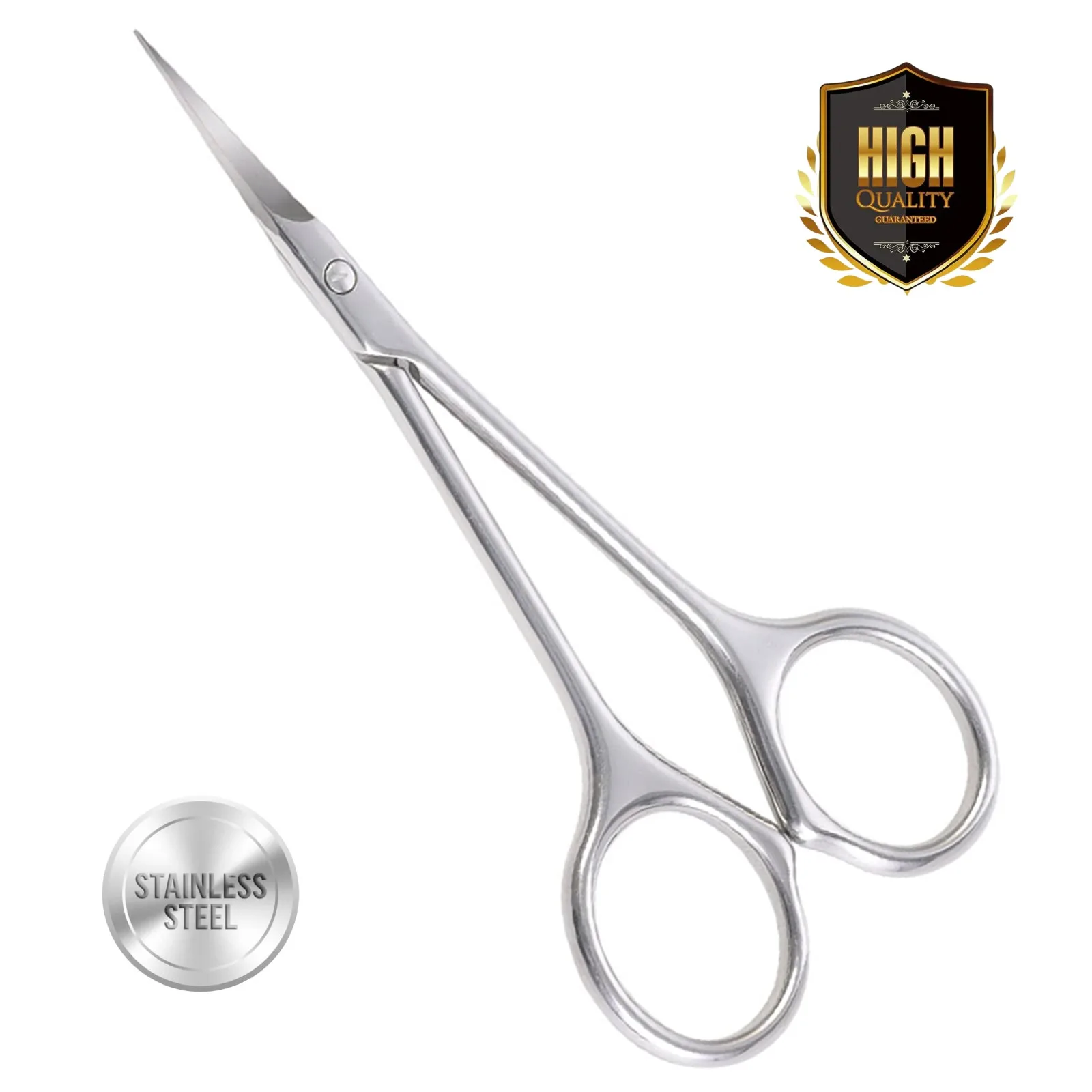 Nail Scissors Curved Design Rust Free Scissor for Shaping Nails, Trimming Hairs and Grooming for Manicure and Pedicure
Nail Scissors Curved Design Rust Free Scissor for Shaping Nails, Trimming Hairs and Grooming for Manicure and Pedicure