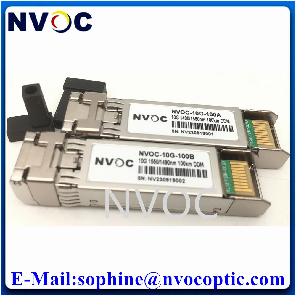 10 Гбит/с 100 км BiDi SFP + трансивер 1490/1550 нм/Нм EML и APD однорежимный симплексный волоконно-оптический модуль, совместимый с Cisco
10 Гбит/с 100 км BiDi SFP + трансивер 1490/1550 нм/Нм EML и APD однорежимный симплексный волоконно-оптический модуль, совместимый с Cisco