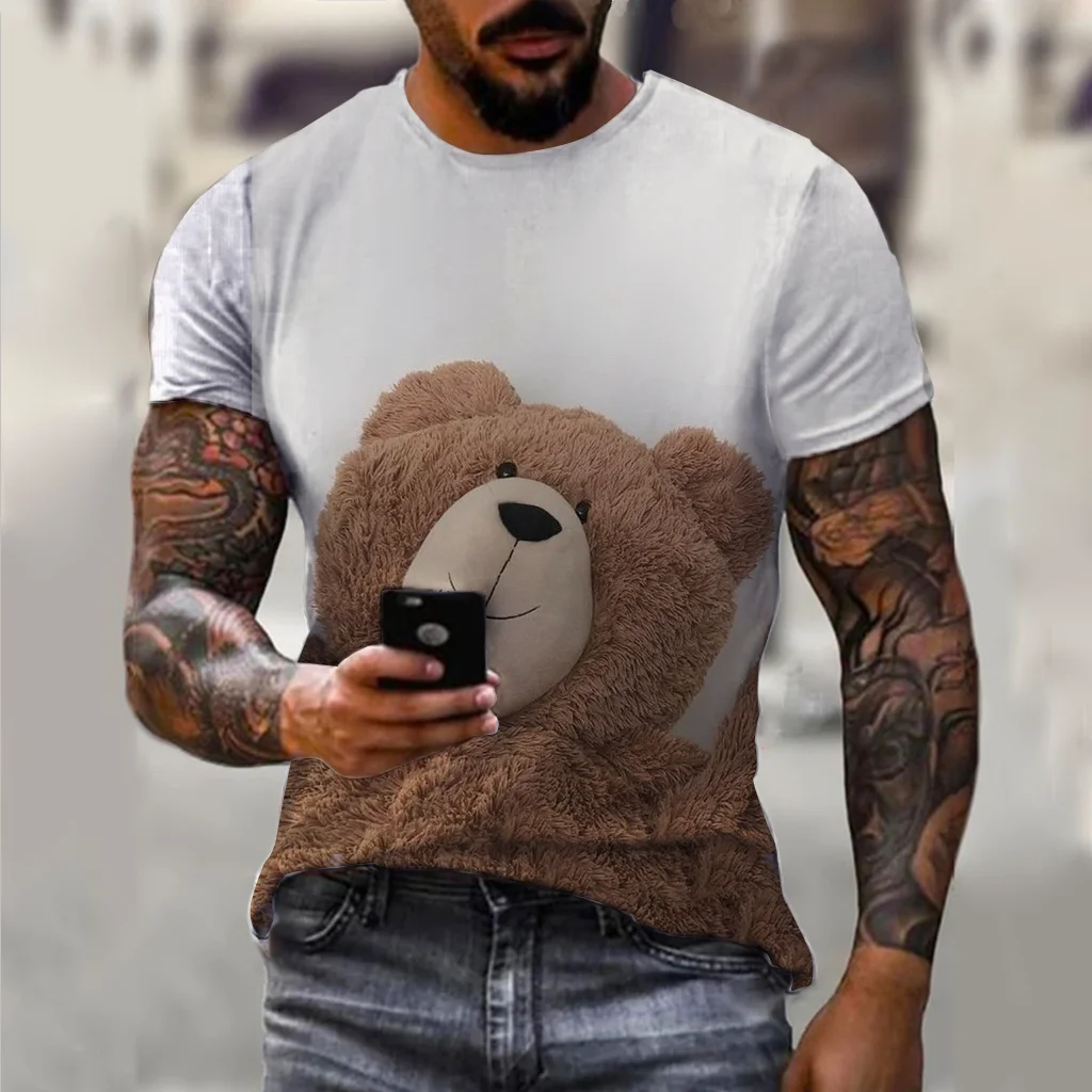 Men T Shirt For Men Animal Clothing 3D Full Printing TShirts Summer Tops Short Sleeve Fashion Hip Hop Oversized Tee Streetwear
Men T Shirt For Men Animal Clothing 3D Full Printing TShirts Summer Tops Short Sleeve Fashion Hip Hop Oversized Tee Streetwear