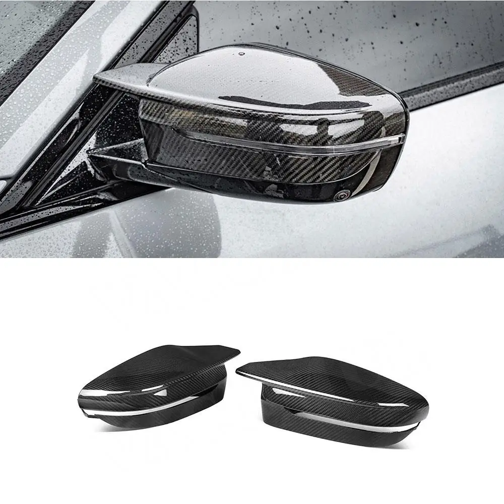 For BMW 2 3 4 Series G42 G20 G22 G23 G26 2020+ Carbon Fiber Side Rearview Mirror Cover Caps Mirror Trim Case Car Styling
For BMW 2 3 4 Series G42 G20 G22 G23 G26 2020+ Carbon Fiber Side Rearview Mirror Cover Caps Mirror Trim Case Car Styling