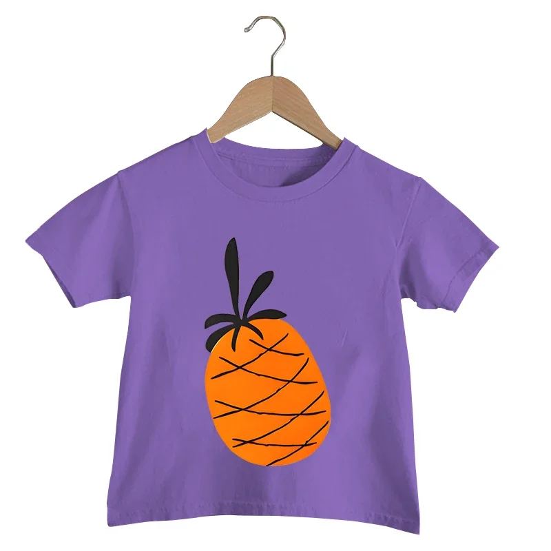 Pineapple Cute Top Short Sleeve Kids Tee Casual Summer Pineapple Girls Clothes Print Tshirt Streetwear Funny Fashion Boy T-shirt
Pineapple Cute Top Short Sleeve Kids Tee Casual Summer Pineapple Girls Clothes Print Tshirt Streetwear Funny Fashion Boy T-shirt