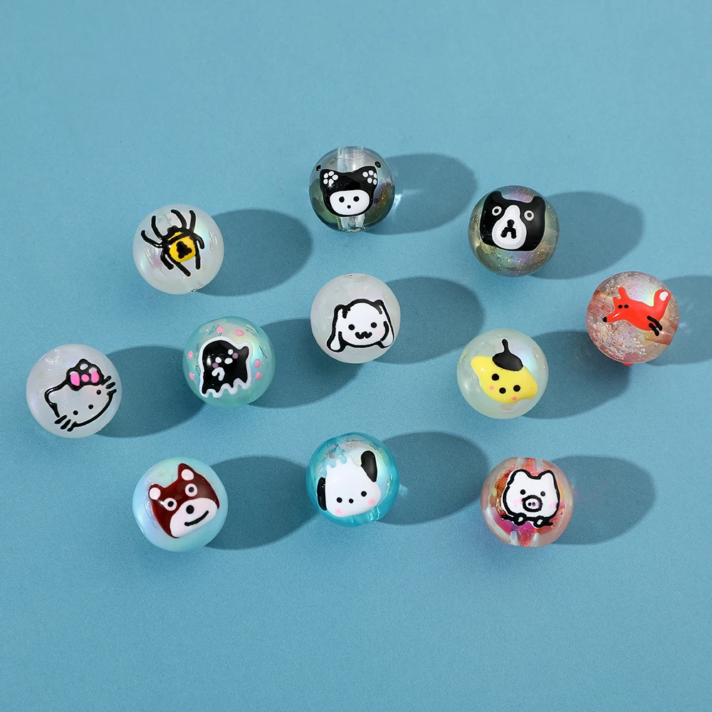 Cartoon Sanrio Enamel Beads Charms for Jewelry Making Kawaii Hello Kitty Kuromi Cinnamoroll Crystal Beads Women Accessories Gift
Cartoon Sanrio Enamel Beads Charms for Jewelry Making Kawaii Hello Kitty Kuromi Cinnamoroll Crystal Beads Women Accessories Gift
