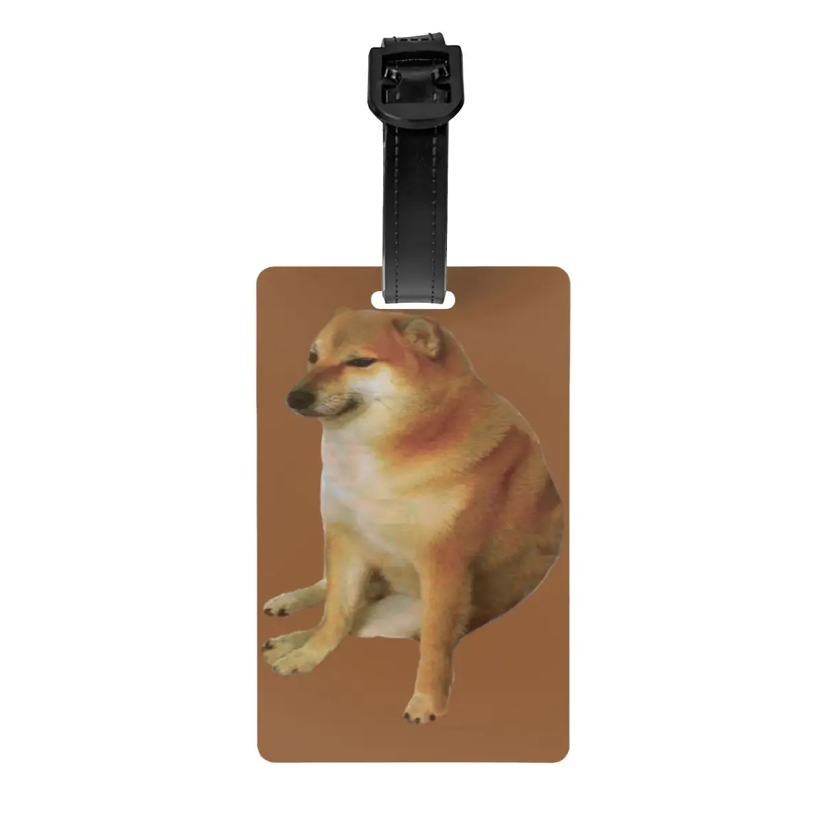 Cheems Dog Funny Shiba Inu Dank Meme Luggage Tag Travel Bag Suitcase Privacy Cover ID Label
Cheems Dog Funny Shiba Inu Dank Meme Luggage Tag Travel Bag Suitcase Privacy Cover ID Label