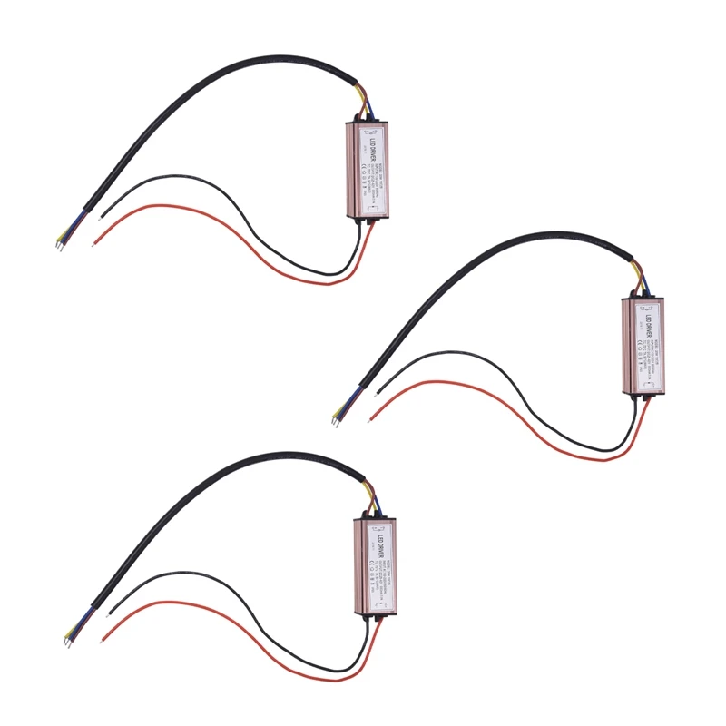 

3X 20W LED Driver Power Converter Constant Current Driver Waterproof Transformer
