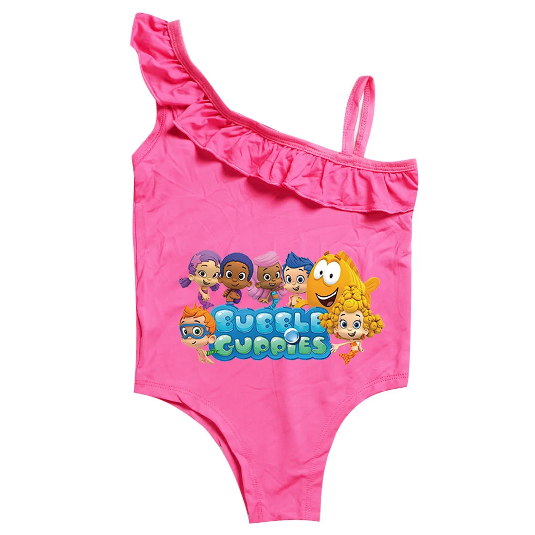 2-10Y Cartoon Molly-Bubble Guppies Clothes Kids One Piece Ruffle Swimsuit Baby Girls Swimwear Children's Sleeveless Beach Wear
2-10Y Cartoon Molly-Bubble Guppies Clothes Kids One Piece Ruffle Swimsuit Baby Girls Swimwear Children's Sleeveless Beach Wear