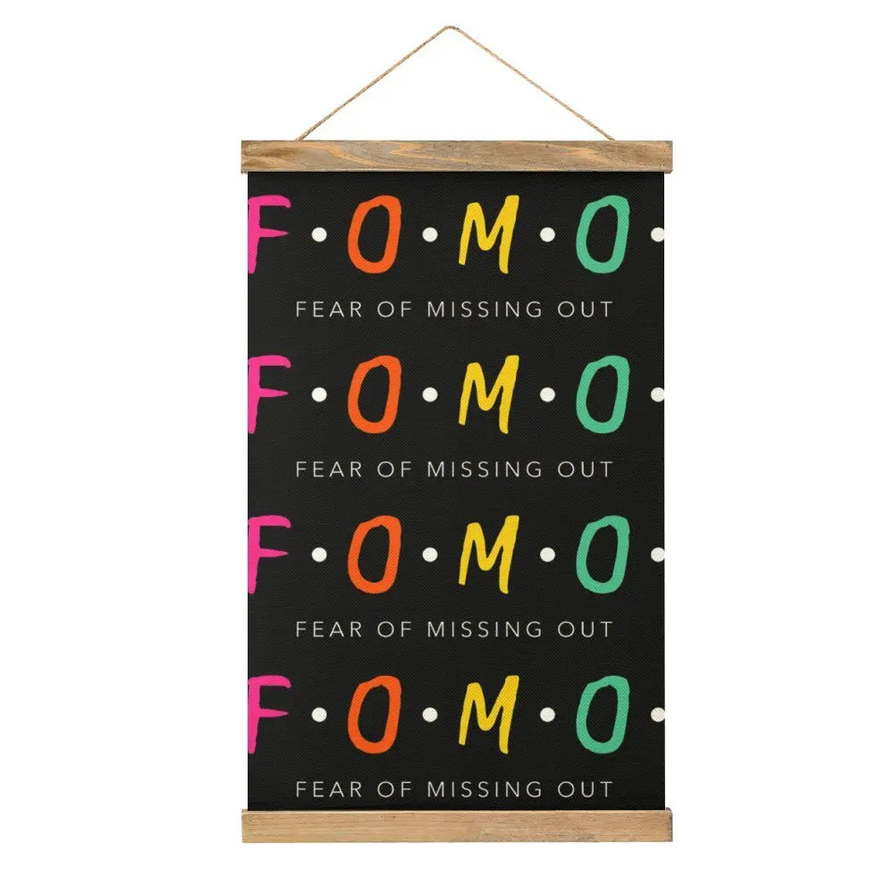 Винтажная картина с рисунком FOMO, страх потери, Классическая Картина на холсте, подвесная картина, забавная новинка, гостиная Изображение
Винтажная картина с рисунком FOMO, страх потери, Классическая Картина на холсте, подвесная картина, забавная новинка, гостиная Изображение