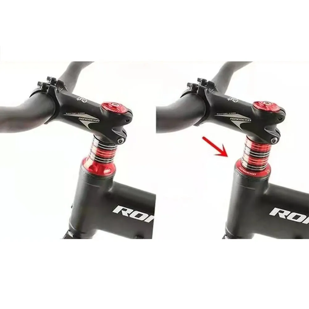 MTB Road Bike Stem Top Bowl Cover for Bicycle Fork Tube Headset Cap All Aluminum Alloy CNC Machined and Easy to Install
MTB Road Bike Stem Top Bowl Cover for Bicycle Fork Tube Headset Cap All Aluminum Alloy CNC Machined and Easy to Install