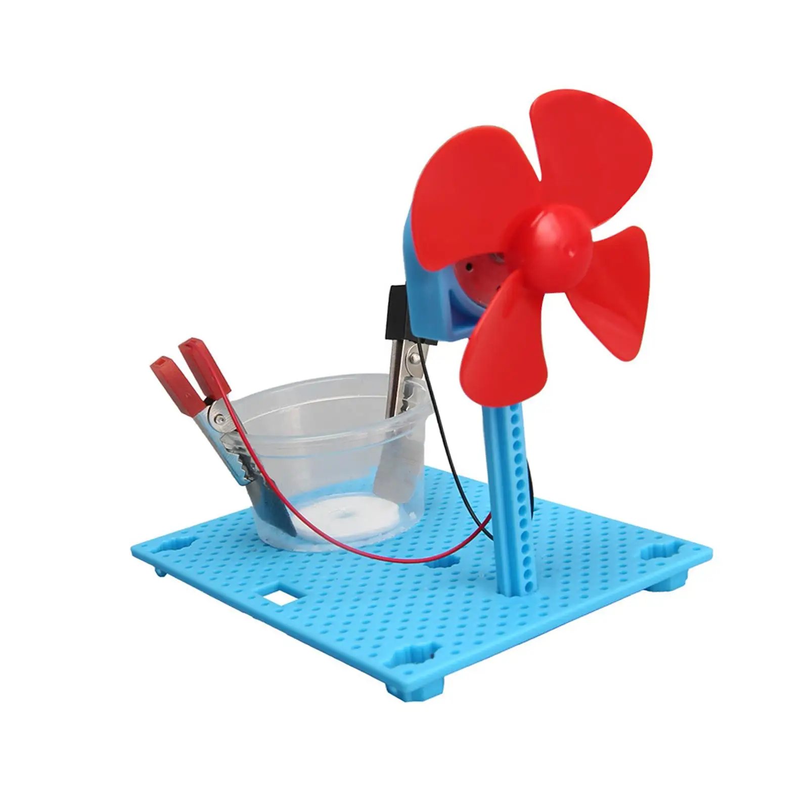 DIY Fan Motor Model Toy Wind Power Generator for Children Kids Beginners
DIY Fan Motor Model Toy Wind Power Generator for Children Kids Beginners